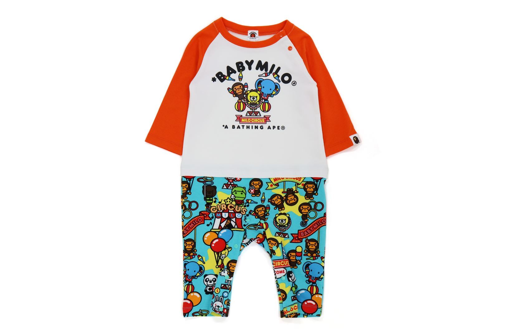 BABY MILO® CIRCUS L/S ROMPERS_a0174495_16281780.jpg