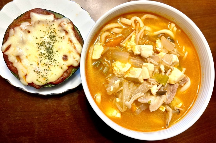 テレワークお昼*家にいると些細なことでも腹が立つ!!_c0212604_13070618.jpeg