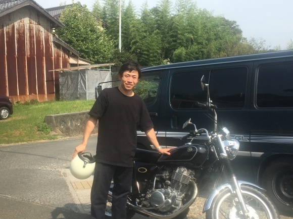 SR400納車_a0139843_21372353.jpg