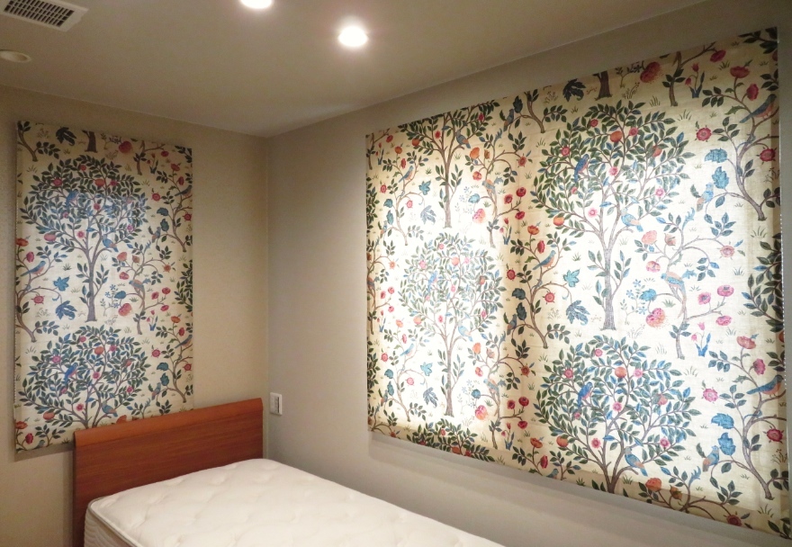 モリス『ケルムスコットツリー』の『プレーンシェード』を納めました by interior styling of bright_c0157866_17144040.jpg