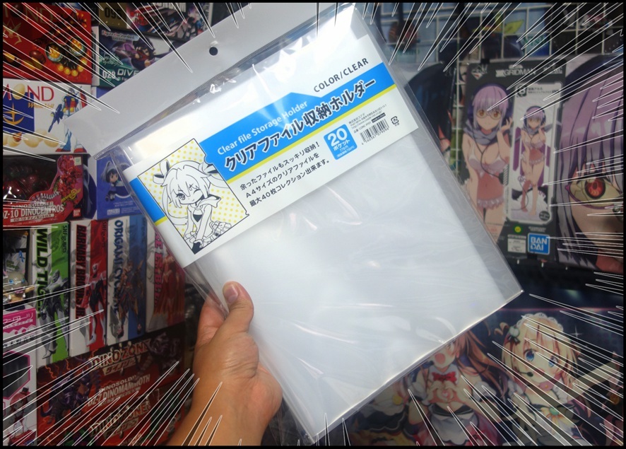 【ただの雑記】そろそろクリアファイルちゃんとホルダーしよう_f0205396_20504113.jpg