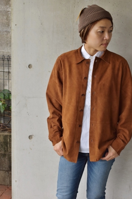 SUEDE LEATHER JACKET NUDIE JEANS_d0152280_07251455.jpg