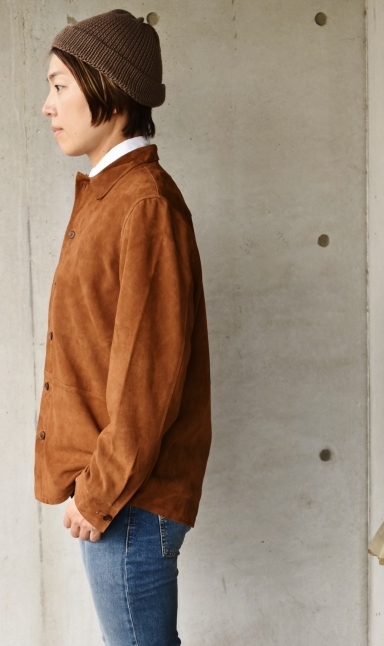 SUEDE LEATHER JACKET NUDIE JEANS_d0152280_07272854.jpg