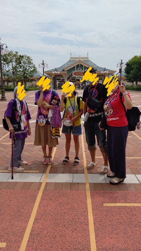 夏ディズニー21 8 12ランドへ うっちーのhappy Life
