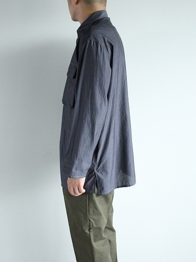 blurhms Chambray CPO Shirt Jacket : 『Bumpkins putting on airs』