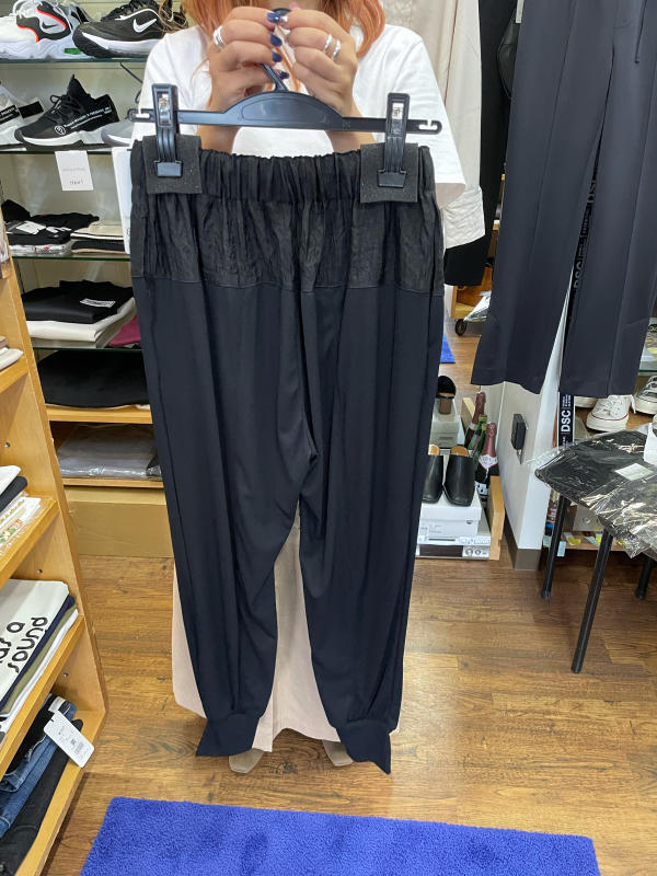 Eimee Law サテン切替　ジョガーパンツ Eimee Law（エイミーロウ）の「サテン切替ジョグパンツ（その他