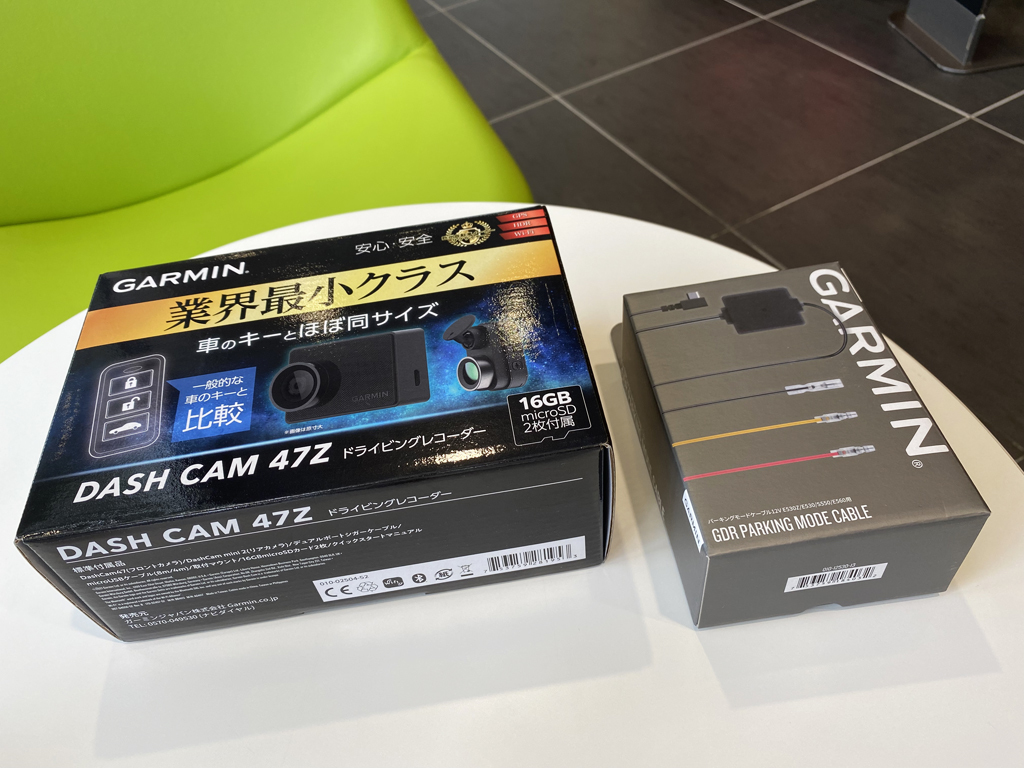 キャプチャー2・ドラレコ取り付け(GARMIN DASH CAM 47Z キャプチャー2・ドラレコ取り付け(GARMIN DASH CAM 47Z