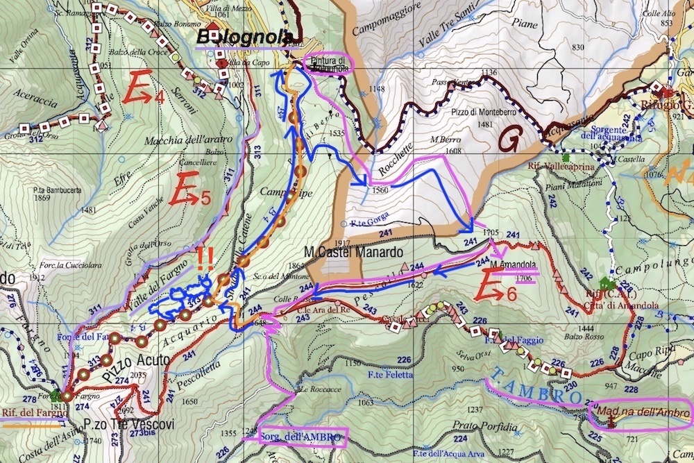 美しい山 道阻む羊と忘れた登山靴、シビッリーニ山脈_f0234936_00493217.jpg