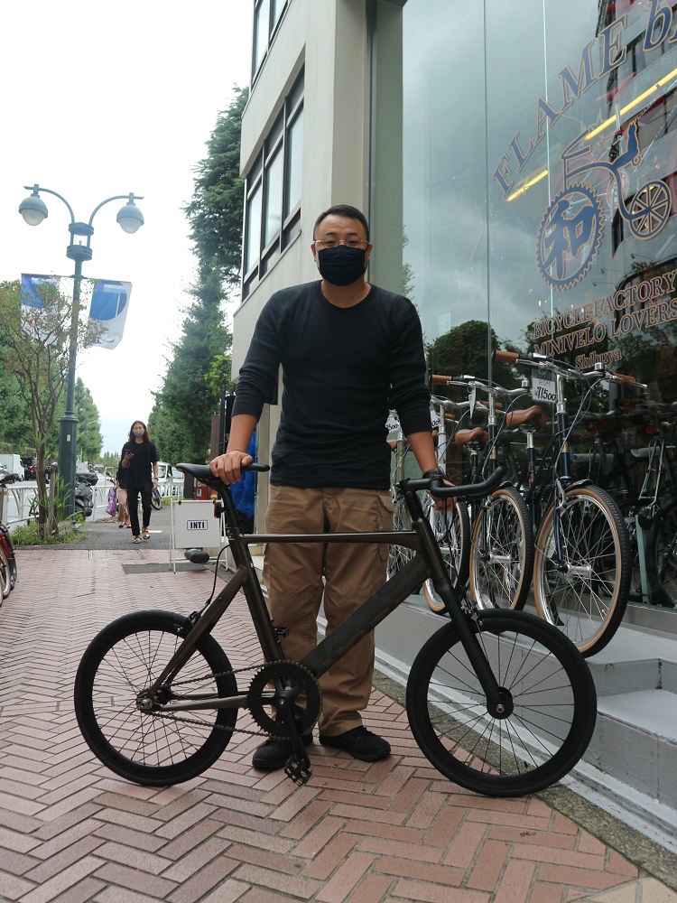 9月5日 渋谷 原宿 の自転車屋 FLAME bike前です_e0188759_18343496.jpg