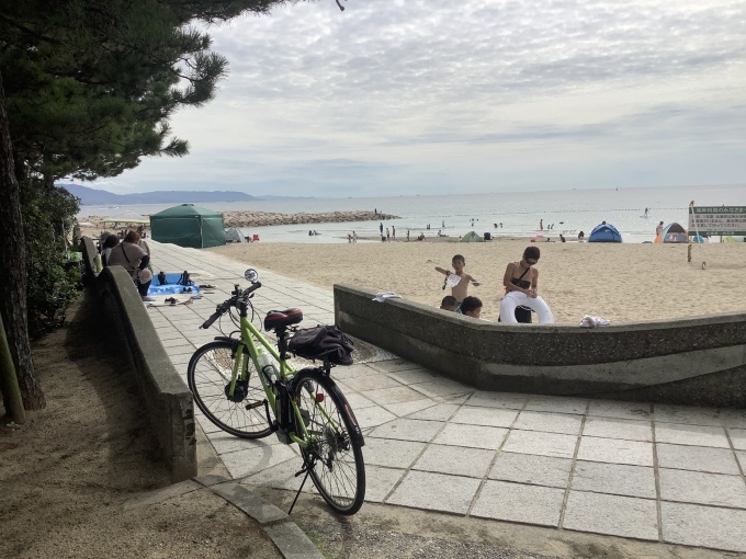 4日かぶりの太陽 自転車で 明石大橋に_e0271579_22505154.jpeg