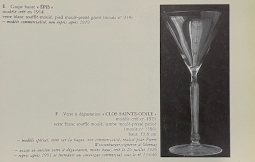 LALIQUE \"Clos Sainte-Odile\"　デギュスタシオングラス_c0108595_20173706.jpeg