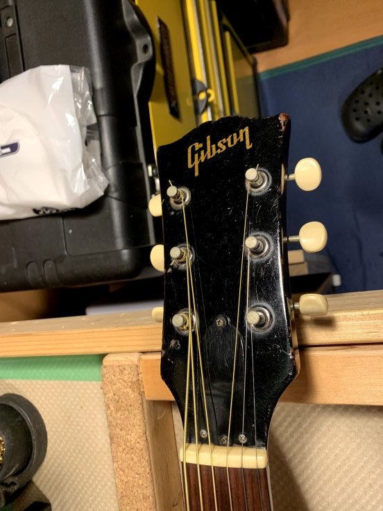 GIBSON L-48 '65~66】GUILD DeArmond RHYTHM CHIEF 1100取り付け
