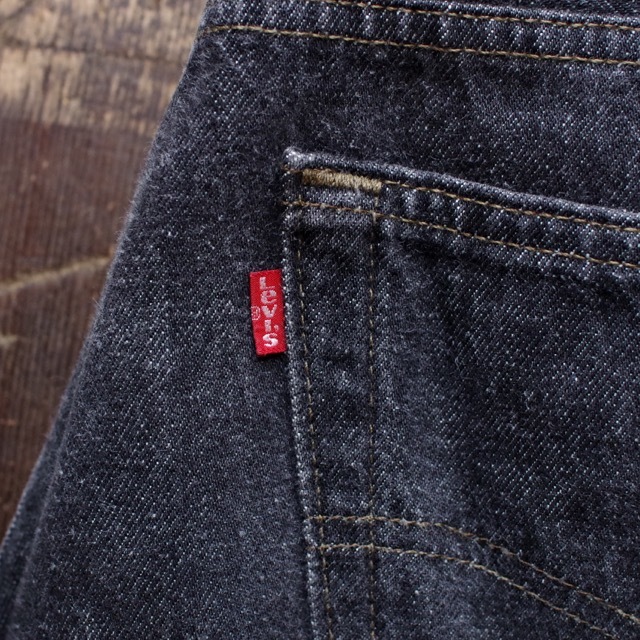 Mint !! 1990s Levi's 501 - 0658 Black Jeans / リーバイス 先染め