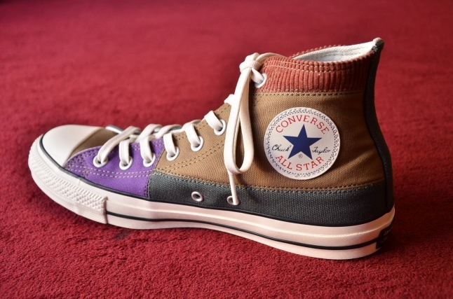 \"CONVERS\"<<ALL STAR 100 PATCHWORK HI>>new in!!!!!!_c0167336_20554086.jpg