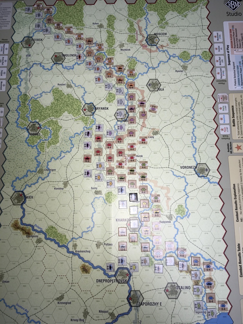 C3i誌最新号付録ゲーム「Battle for Kursk:クルスクという名の1943年後半キャンペーンゲーム」:2021年3月:コロナ禍でのソロプレイ研究_b0173672_08362618.jpeg