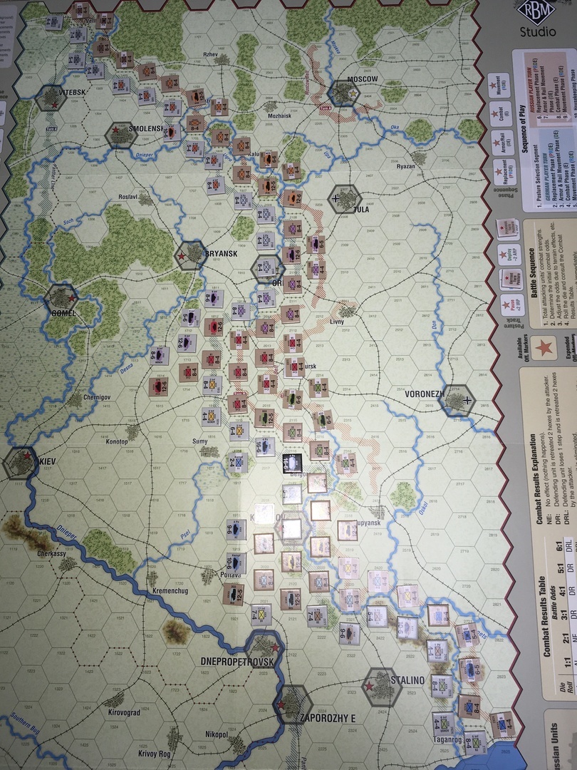C3i誌最新号付録ゲーム「Battle for Kursk:クルスクという名の1943年後半キャンペーンゲーム」:2021年3月:コロナ禍でのソロプレイ研究_b0173672_08362640.jpeg