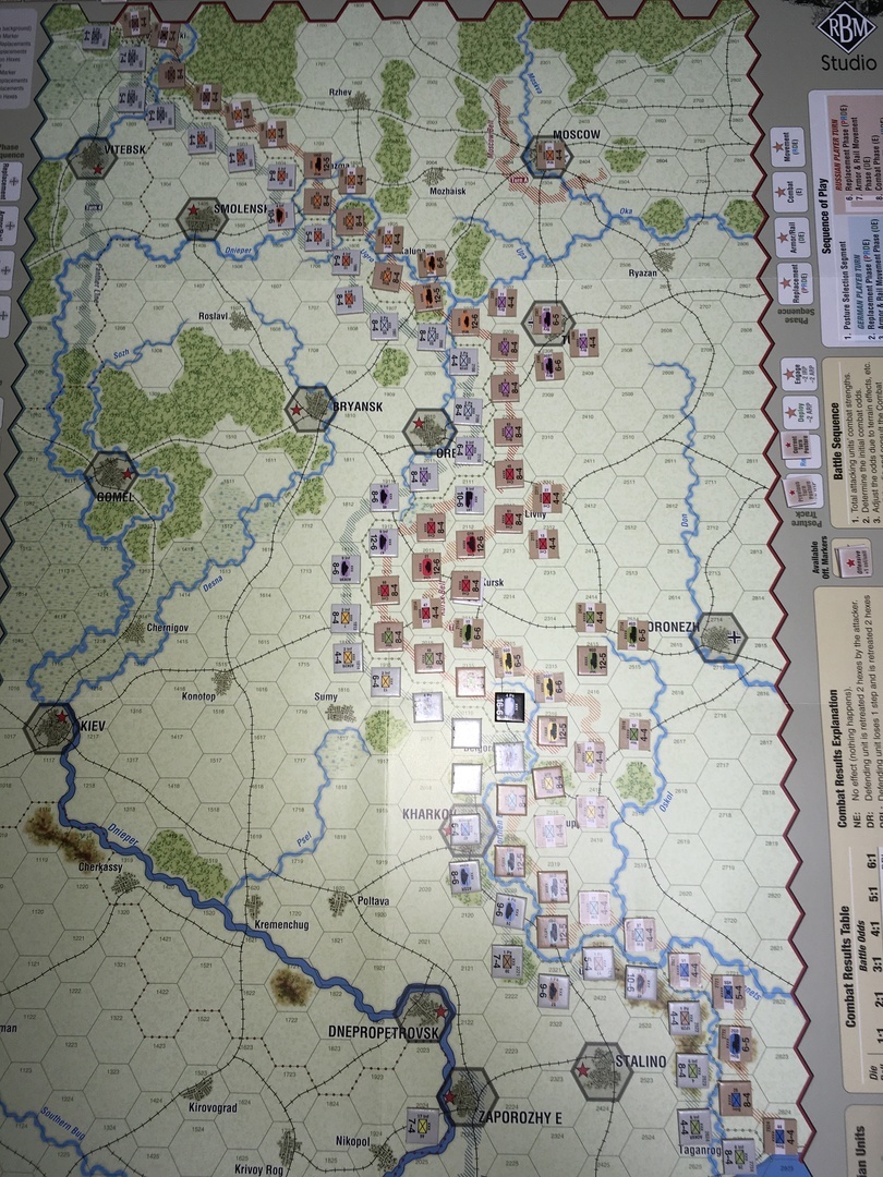 C3i誌最新号付録ゲーム「Battle for Kursk:クルスクという名の1943年後半キャンペーンゲーム」：2021年3月:コロナ禍でのソロプレイ研究_b0173672_08362643.jpeg