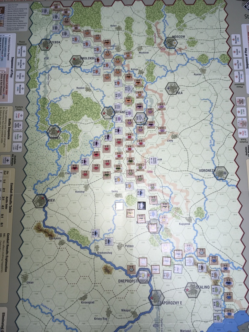 C3i誌最新号付録ゲーム「Battle for Kursk:クルスクという名の1943年後半キャンペーンゲーム」:2021年3月:コロナ禍でのソロプレイ研究_b0173672_08362717.jpeg