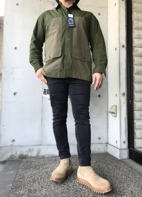店主:推し!モデル Kato 切り替えCoverAll JACKET!★!_d0152280_14005739.jpeg