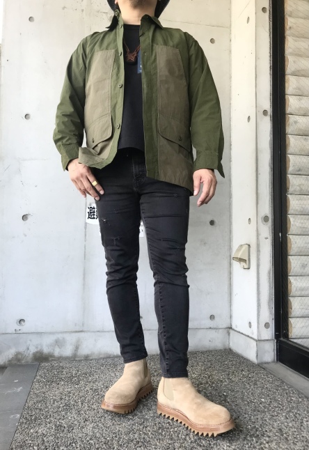 店主:推し!モデル Kato 切り替えCoverAll JACKET!★!_d0152280_14013351.jpeg