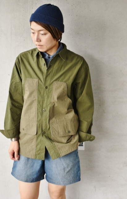 店主:推し!モデル Kato 切り替えCoverAll JACKET!★!_d0152280_14240320.jpg