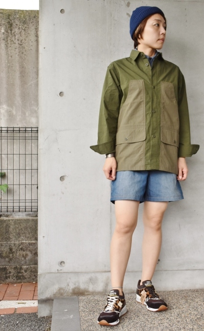 店主:推し!モデル Kato 切り替えCoverAll JACKET!★!_d0152280_14241846.jpg