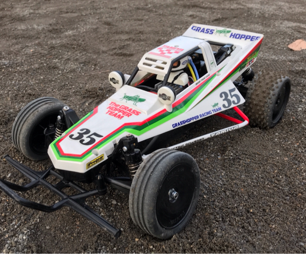 タミヤ1/10 四独グラスホッパーを作りたい① : Black Fantom