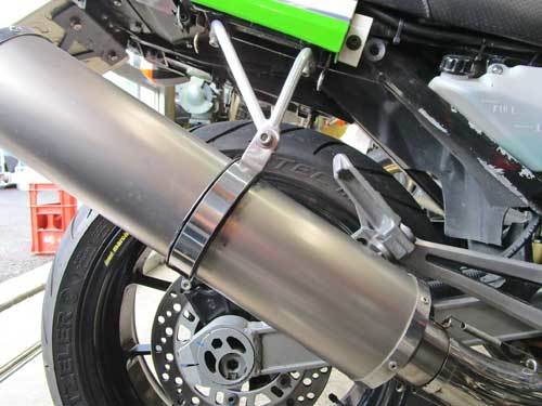 814キロかけて入庫のS本サン号 GPZ900Rニンジャでまずは車検取得