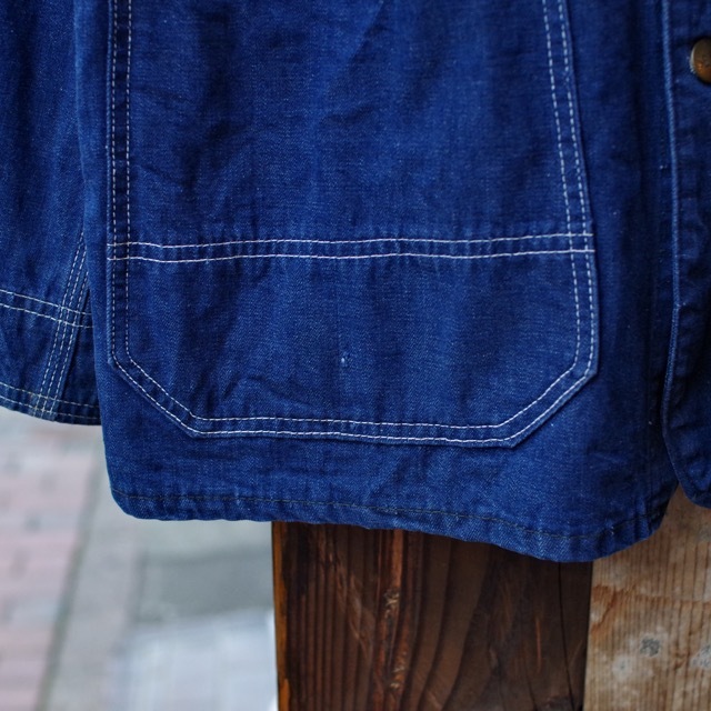 1960s SEARS Vat Dyed Denim Chor Jacket / ヴィンテージ 1960s SEARS Vat Dyed Denim Chor Jacket / ヴィンテージ