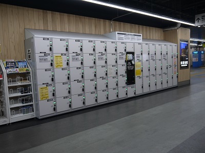 新木場駅 Jr線 東京メトロ線 りんかい線 旅行先で撮影した全国のコインロッカー画像 新木場駅 Jr線 東京メトロ線 りんかい線 旅行先で撮影した全国のコインロッカー画像