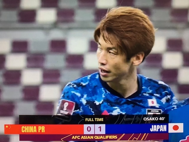 中国vs日本@ハリファ国際スタジアム(DAZN観戦)_b0000829_11165730.jpg