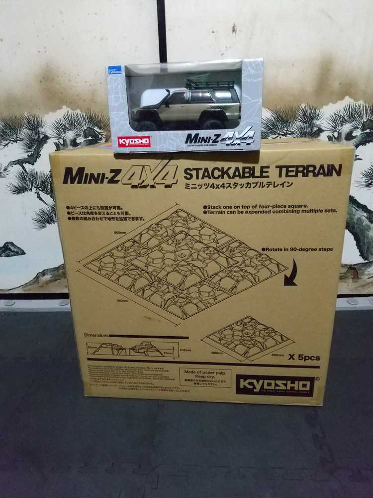 2台目ミニッツ4x4とスタッカブルテレイン : 動力模型などのブログ 2台目ミニッツ4x4とスタッカブルテレイン : 動力模型などのブログ