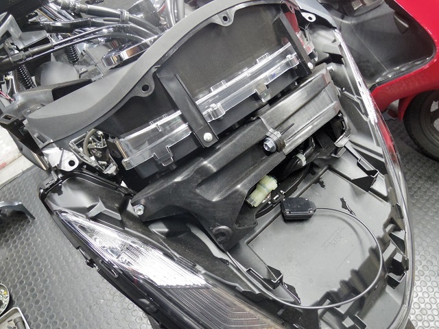 PCX160にETC : バイクの横輪
