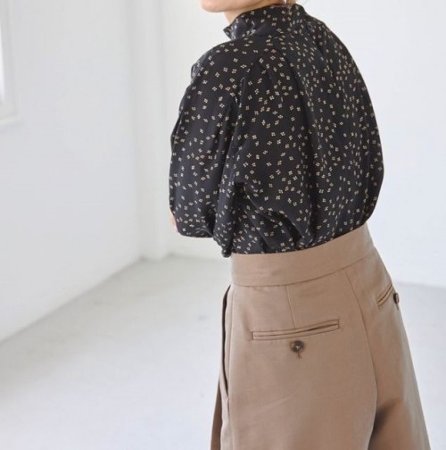 トゥデイフル TODAYFUL Dot Pattern Blouse : dimanche ディマンシュ