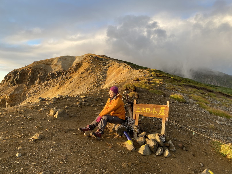 2021年9月 『十勝連峰縦走、夕日、朝日』 September 2021 \"Trekking in Tokachi Mountains, Sunset, Sunrise\"_c0219616_09433500.jpg