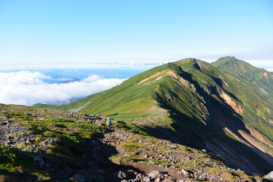 2021年9月 『十勝連峰縦走、夕日、朝日』 September 2021 \"Trekking in Tokachi Mountains, Sunset, Sunrise\"_c0219616_10163640.jpg