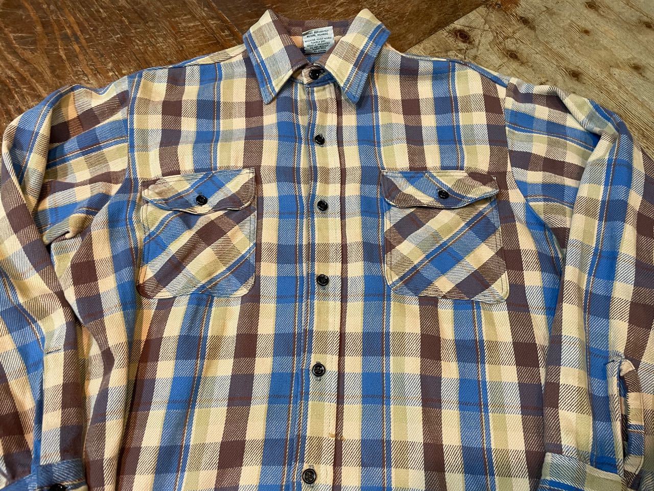9月９日（木）入荷！　90s  Prentiss プレンティス　ヘビーネルシャツ！/frannel shirts!_c0144020_13013569.jpg