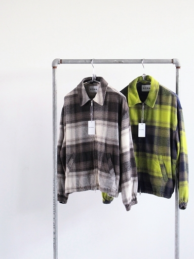 NOMA t.d. N Ombre Plaid Blouson : 『Bumpkins putting on airs』 NOMA t.d. N Ombre Plaid Blouson : 『Bumpkins putting on airs』
