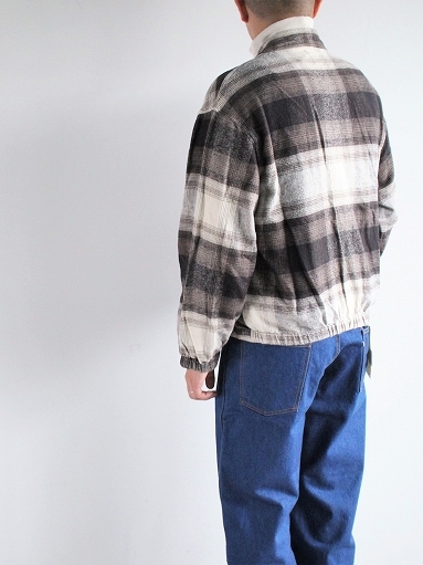 NOMA t.d. N Ombre Plaid Blouson : 『Bumpkins putting on airs』 NOMA t.d. N Ombre Plaid Blouson : 『Bumpkins putting on airs』