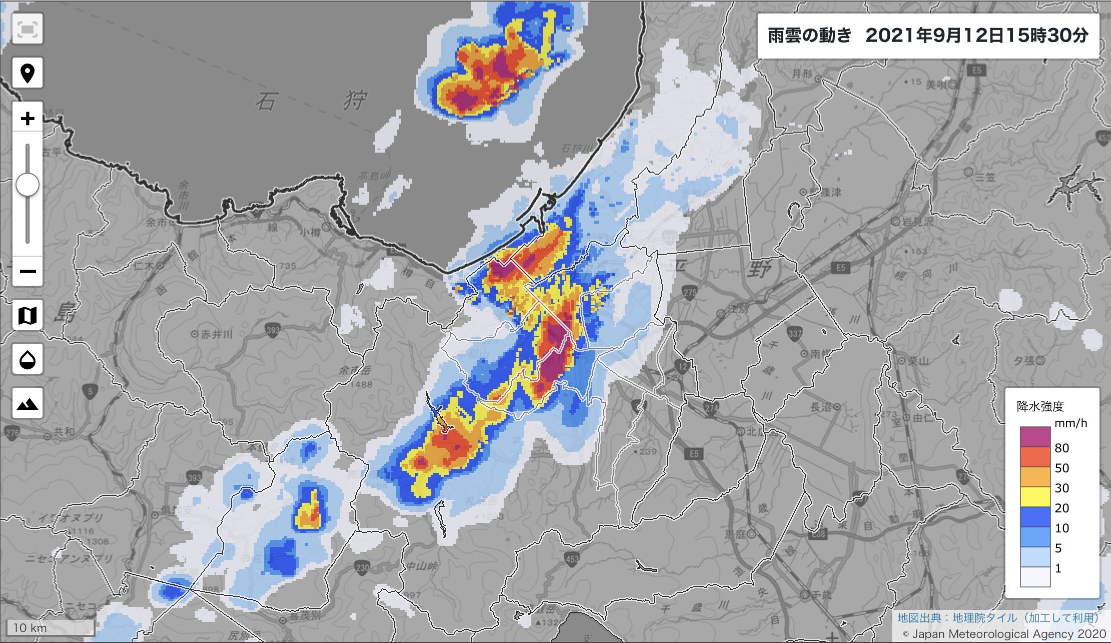 夏の終りの小さな嵐_c0025115_21510190.jpg