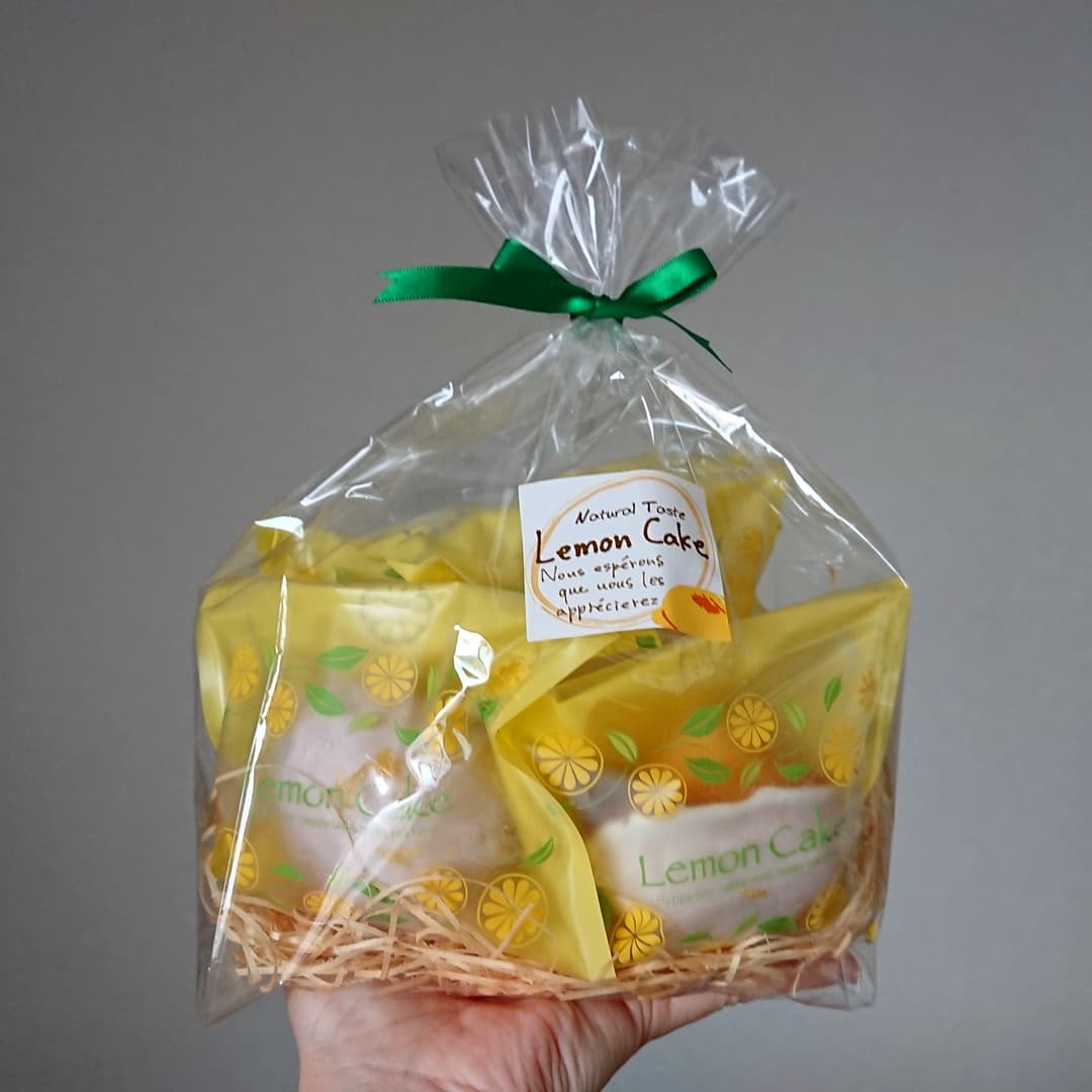 レモンケーキラッピング色々 My Favorite レモンケーキラッピング色々 My Favorite