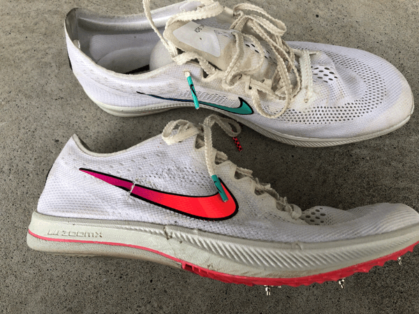 NIKE ドラゴンフライ 陸上競技スパイク 破れ修理 : 靴とバッグの修理店