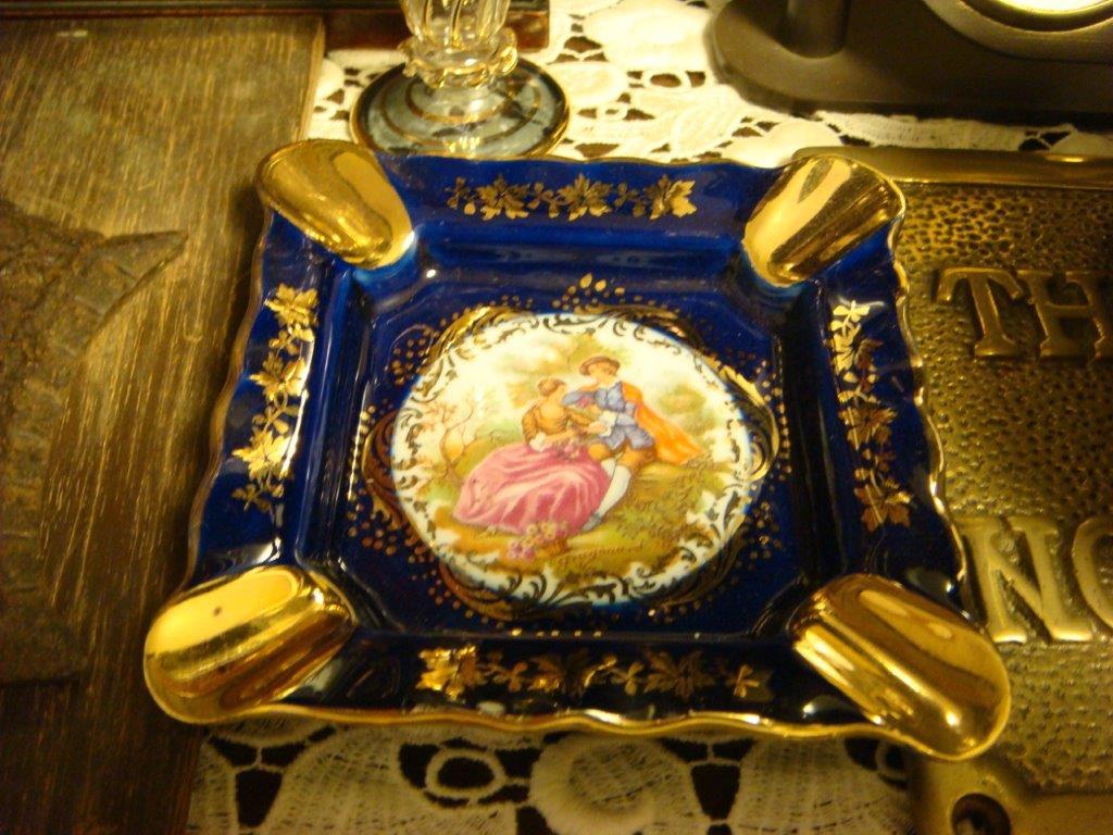 アンティーク 灰皿 イギリス アンティーク スモーカーズスタンド/灰皿