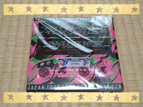 THE ROLLING STONES / STEEL WHEELS JAPAN TOUR 1990 TOKYO DOME