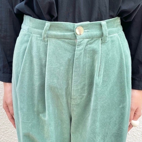 {fig London} soft velvet pants_a0389054_17124200.jpg