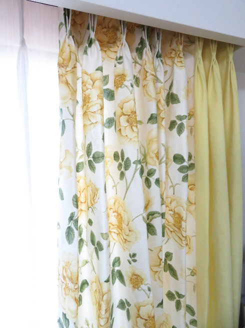 サンダーソンのカーテン『ロザリエ』を納めました　by interior styling of bright_c0157866_20353732.jpg