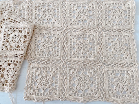 cotton レーシーブランケット*_f0348775_08195852.jpeg