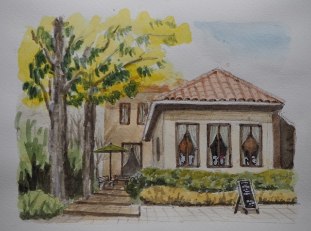 藤森悠二 水彩原画肉筆画 木枠額装仕立 絵画 | phalagoonresort.com