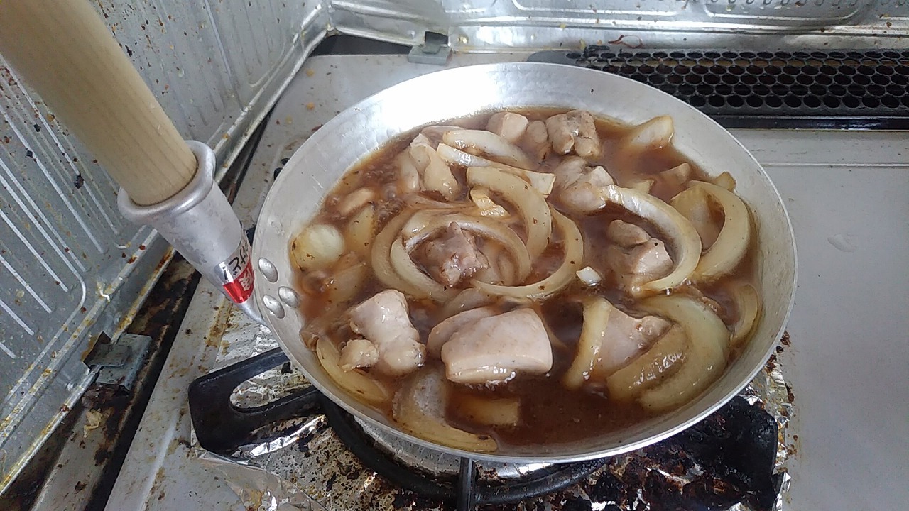 親子丼作りました_d0338347_07591048.jpg