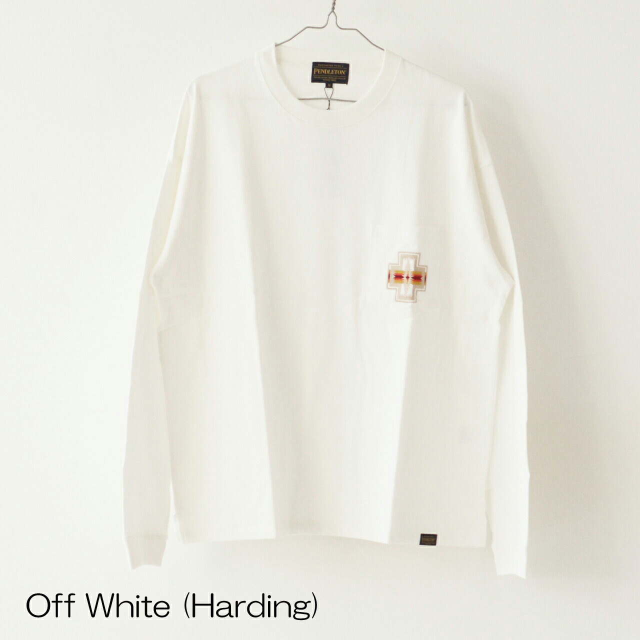 PENDLETON [ペンドルトン] L/S Embroidery Tee (UNISEX) [19801353]_f0051306_09111803.jpg